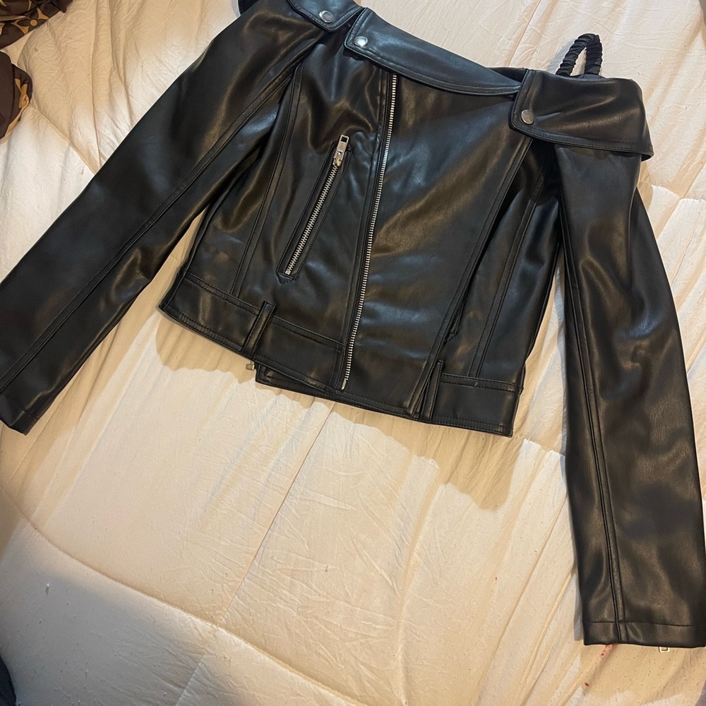 Pleather Top Size Small